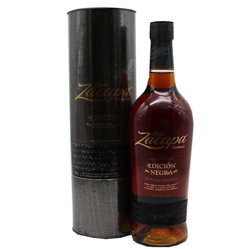 Ron Zacapa EDICION NEGRA | 43 % | 0,7 L | inkl. Geschenkverpackung
