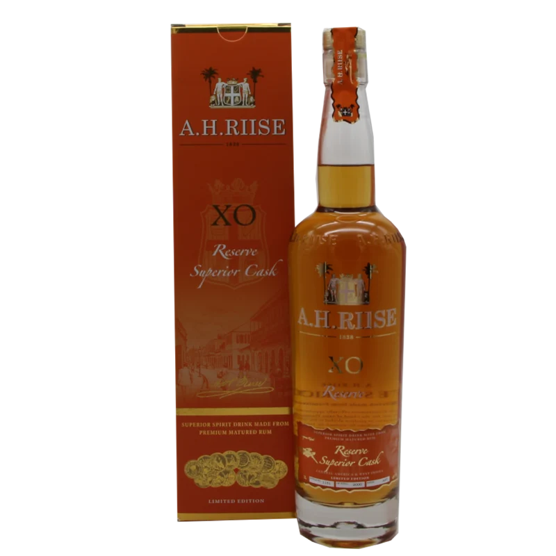 A.H.RIISE XO Reserve Superior Cask Rum | 40% | 0,7 L