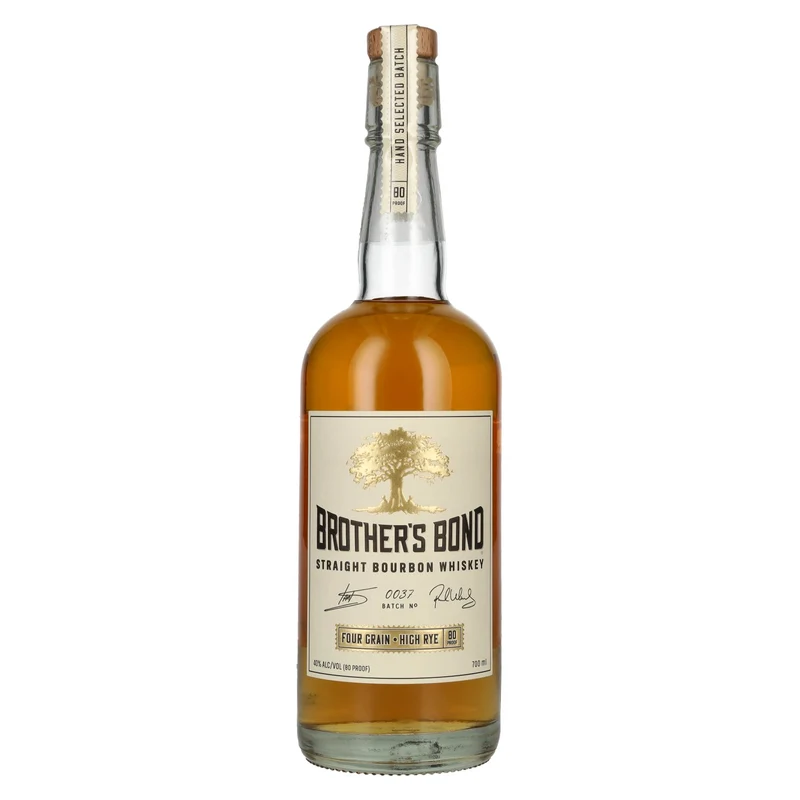 Brother's Bond Straight Bourbon Whiskey Batch No. 0037 40% Vol. 0,7l