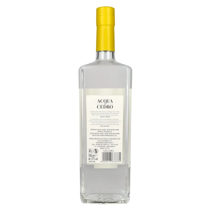 Nardini ACQUA DI CEDRO Liquore Zitronenlikör 27% Vol. 0,7l