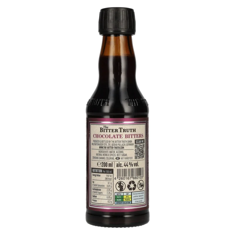 The Bitter Truth Spiced Chocolate 44% Vol. 0,2l