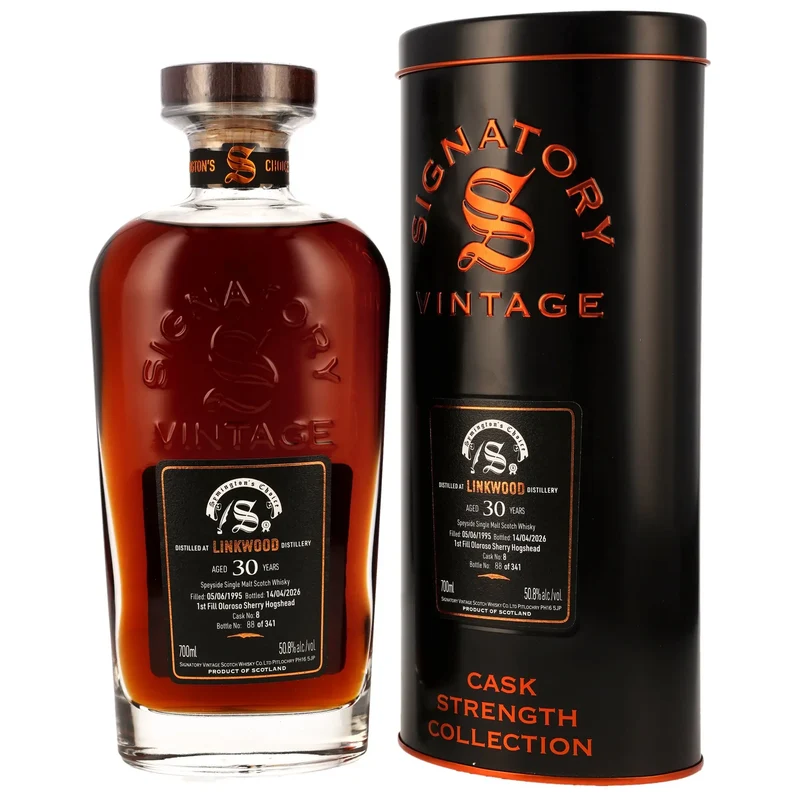 Linkwood Symington's Choice First Fill Oloroso Sherry 30 Jahre 1995/2026