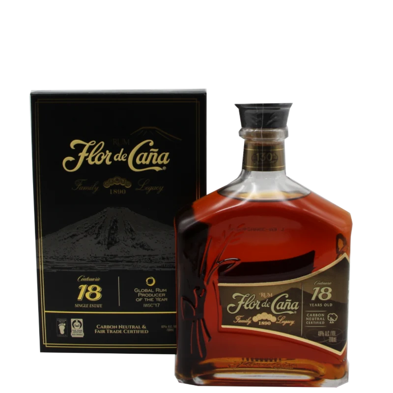 Flor de Cana Rum 18 Jahre Centenario | 40% | 0,7 L