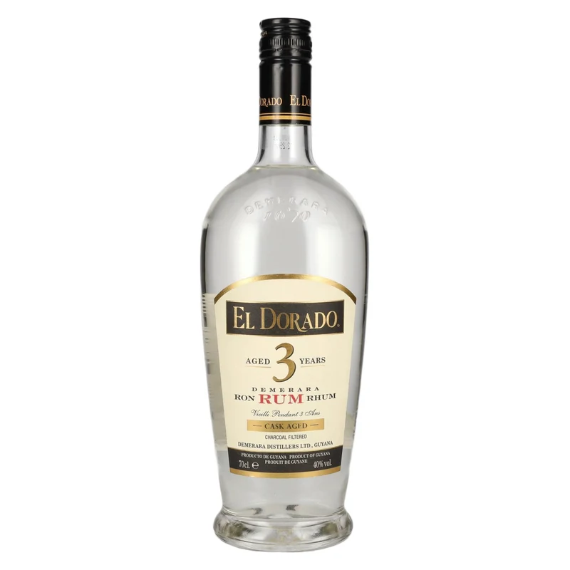 El Dorado 3 Years Old Cask Aged Demerara Rum 40% Vol. 0,7l