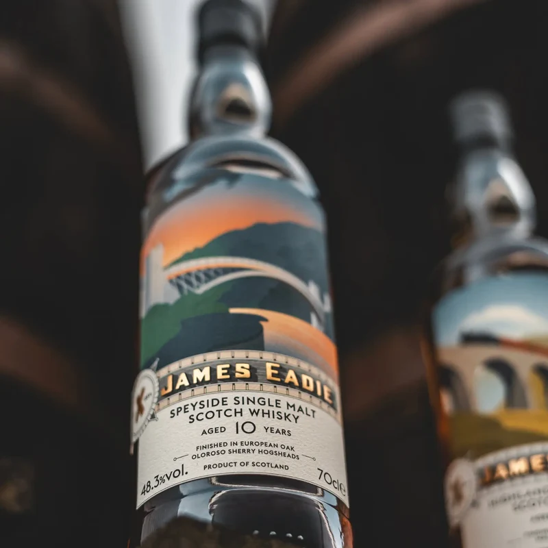 Speyside Single Malt (Dailuaine) James Eadie 10 Jahre