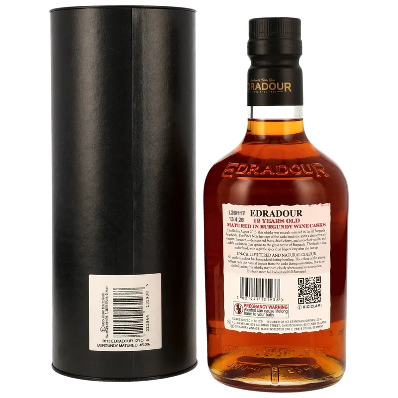 Edradour Burgundy Casks 12 Jahre 2013/2026