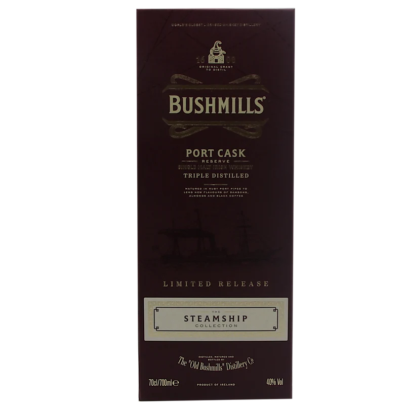 Bushmills Steamship Port Cask | 40 % | 0,7 L