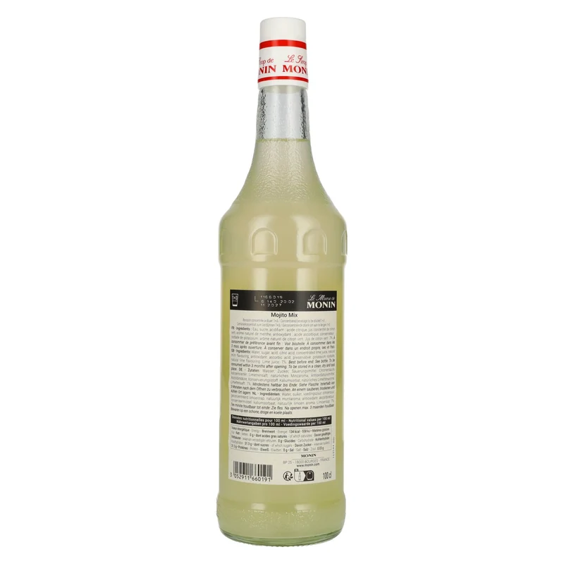 Le Mixeur de Monin MOJITO MIX Cocktail Mixers 1l