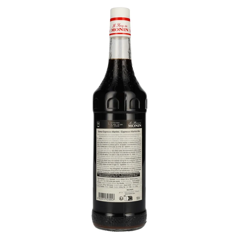 Le Mixeur de Monin ESPRESSO MARTINI MIX Cocktail Mixers 1l