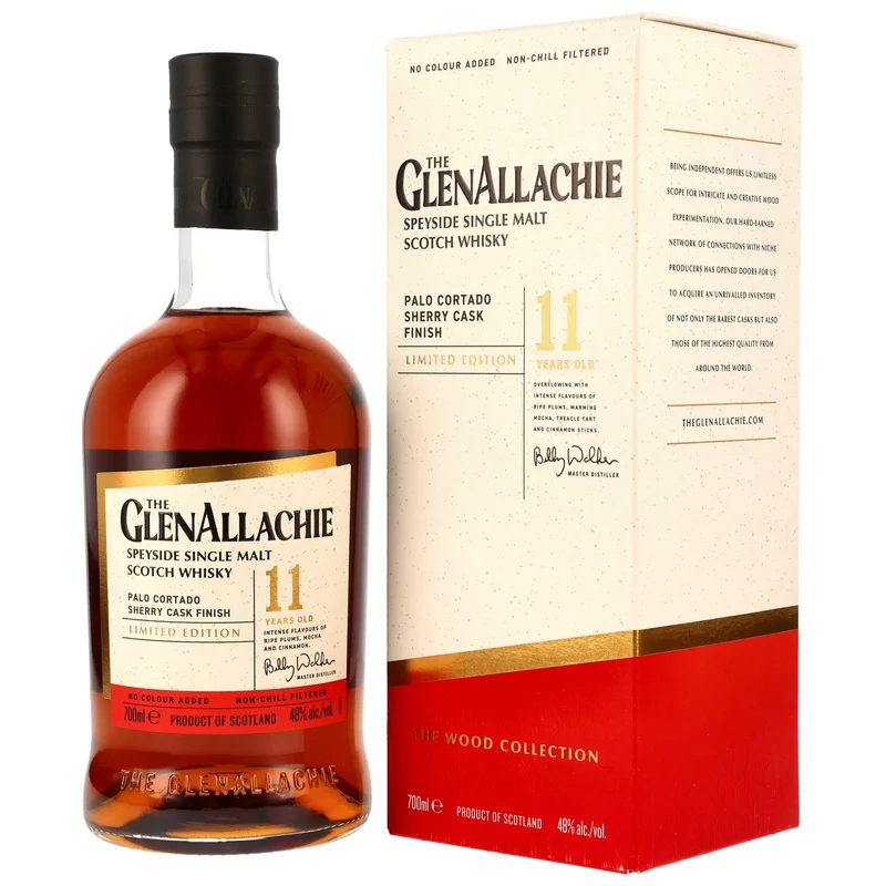 GlenAllachie Palo Cortado Sherry Cask Finish 11 Jahre