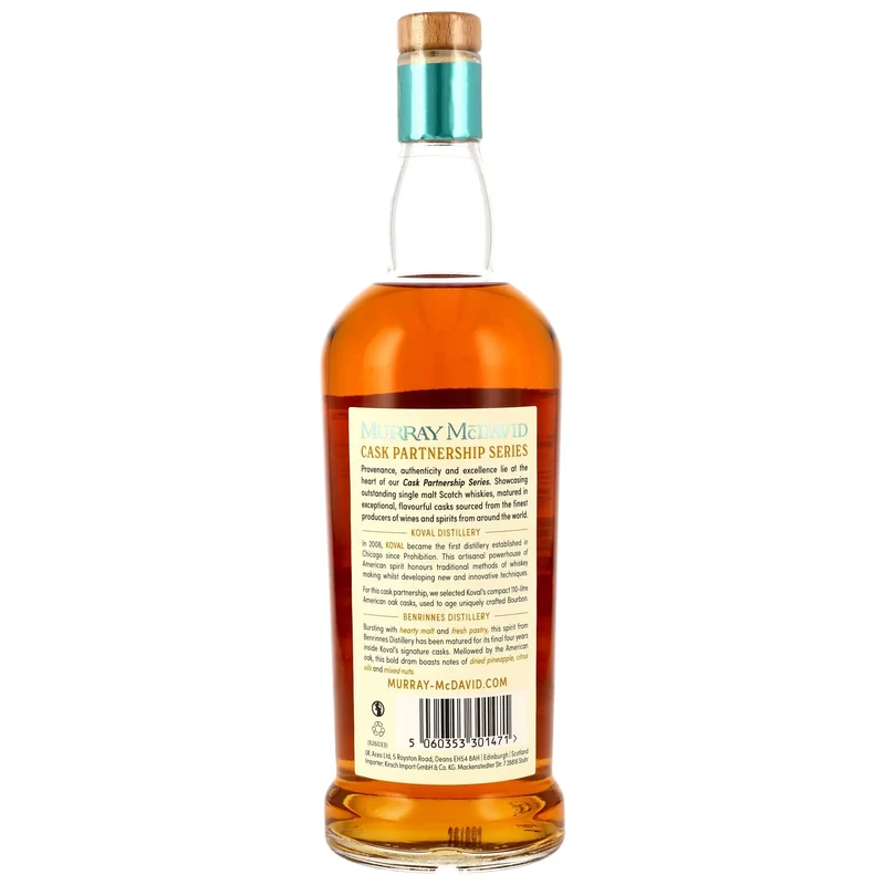 Benrinnes Cask Partnership Koval Bourbon Cask 9 Jahre 2016/2026