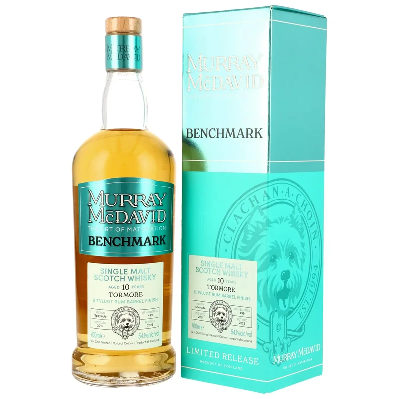 Tormore Benchmark Uitvlugt Rum Barrel 10 Jahre 2015/2025