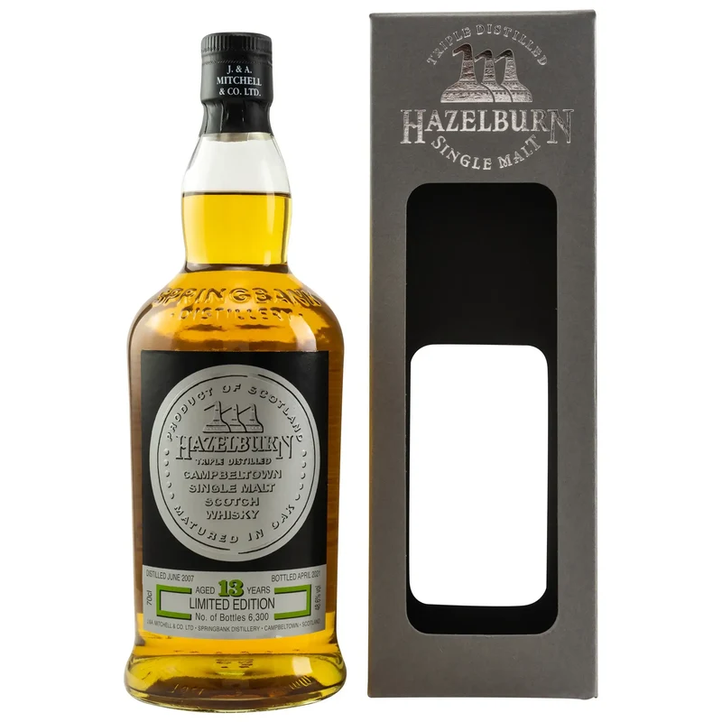 Hazelburn 13 Jahre 2007/2021