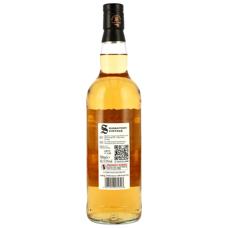 Ledaig Heavily Peated 100 Proof Edition #76 6 Jahre 2020/2026