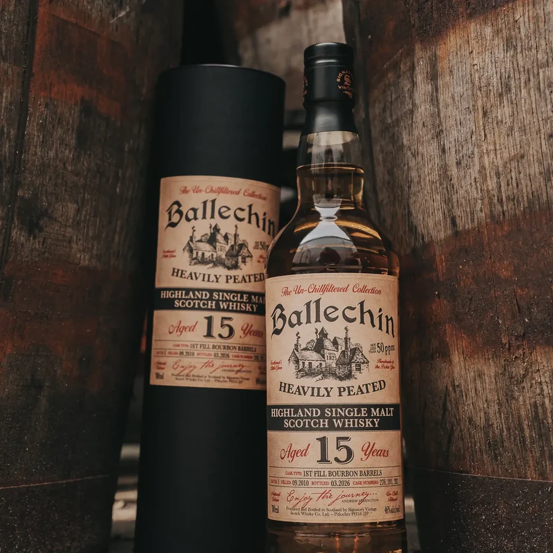 Ballechin Un-Chillfiltered 15 Jahre 2010/2026