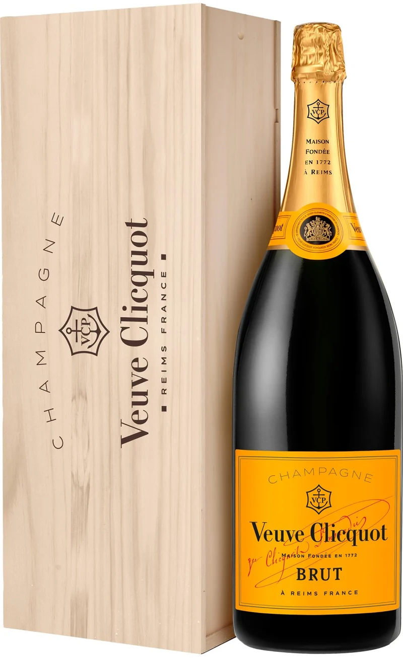 Veuve Clicquot Brut Jeroboam in Holzkiste | 3 L