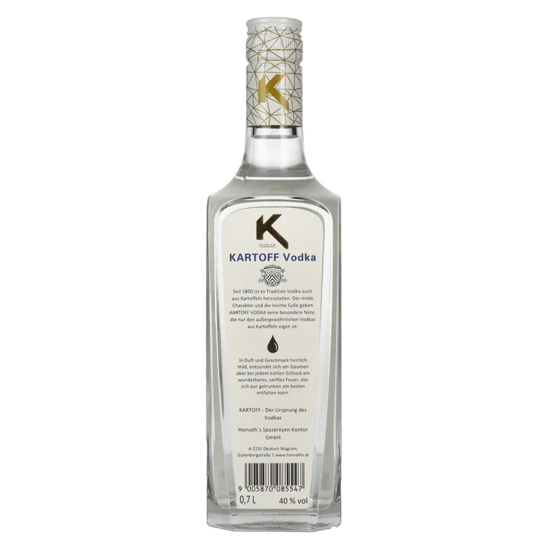 Kartoff Triple Distilled Vodka 40% Vol. 0,7l