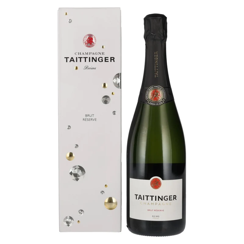 Taittinger Champagne Réserve Brut 12,5% Vol. 0,75l in Geschenkbox