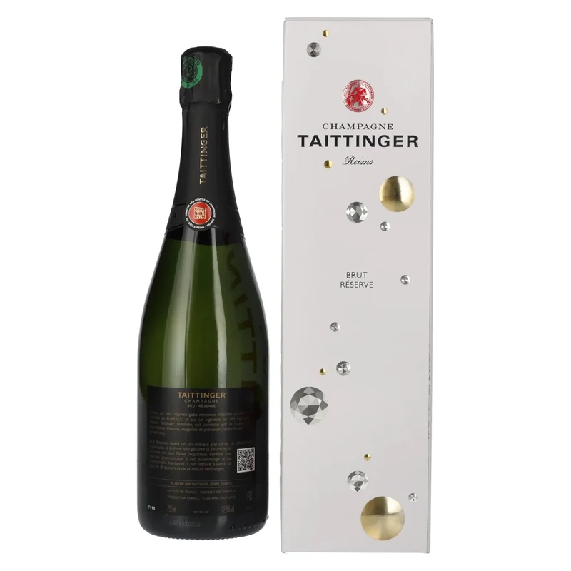 Taittinger Champagne Réserve Brut 12,5% Vol. 0,75l in Geschenkbox