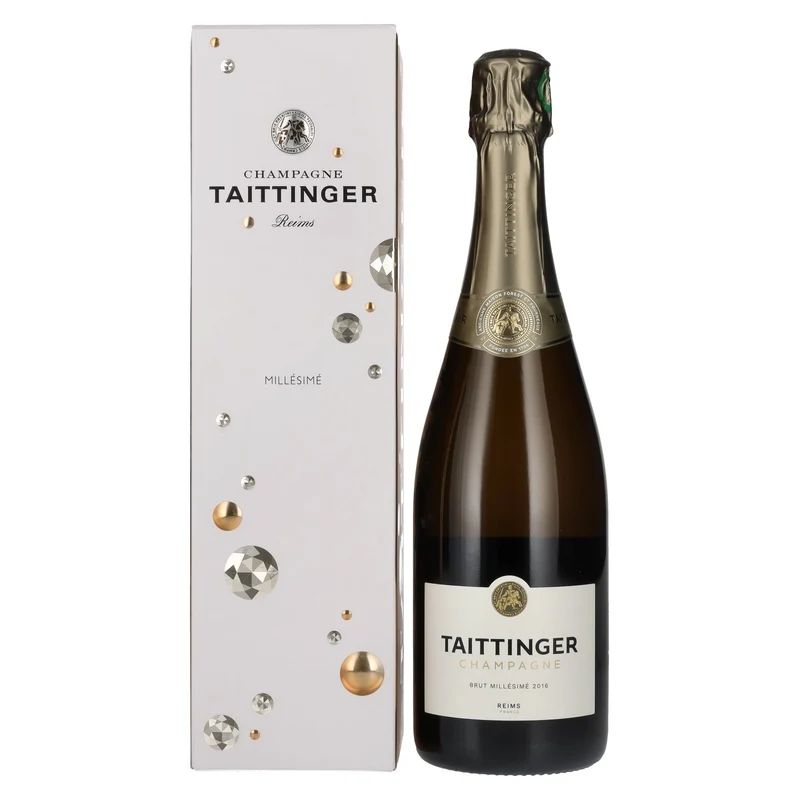 Taittinger Champagne Millésimé Brut 2016 12,5% Vol. 0,75l in Geschenkbox