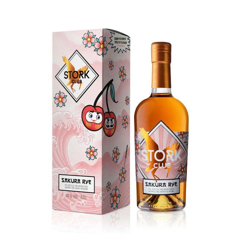 STORK CLUB SAKURA RYE SPIRITUOSE I 500ml I 47% Vol.