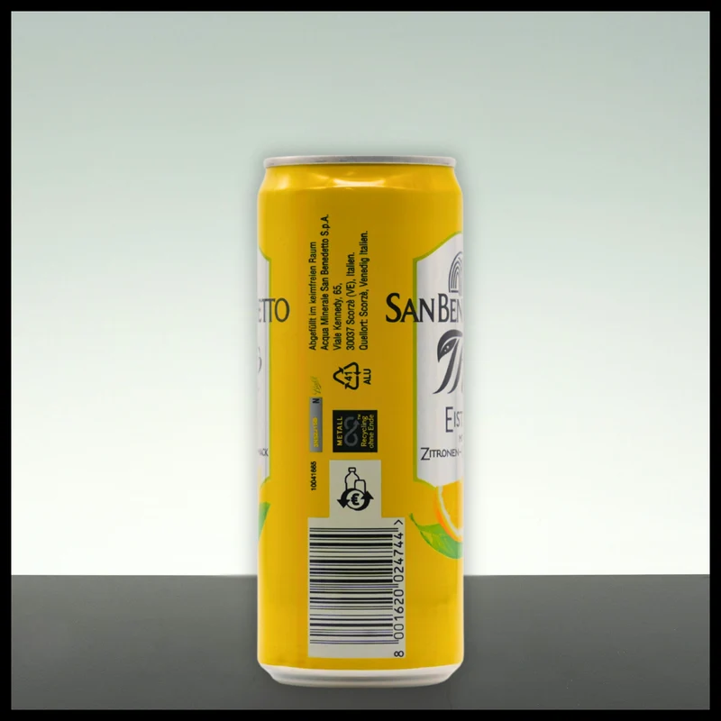 San Benedetto Eistee Zitrone Dose 0,33L