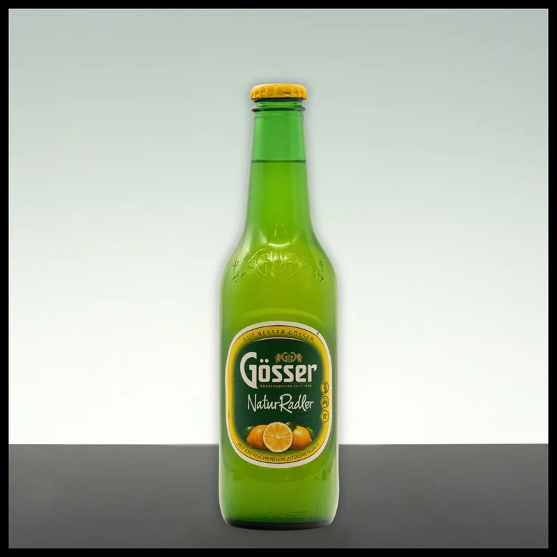 Gösser Naturradler Zitrone 0,33L - 2% Vol.