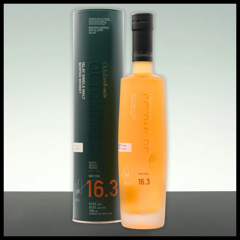 Octomore 16.3 Islay Single Malt Whisky 0,7L - 61,6% Vol.