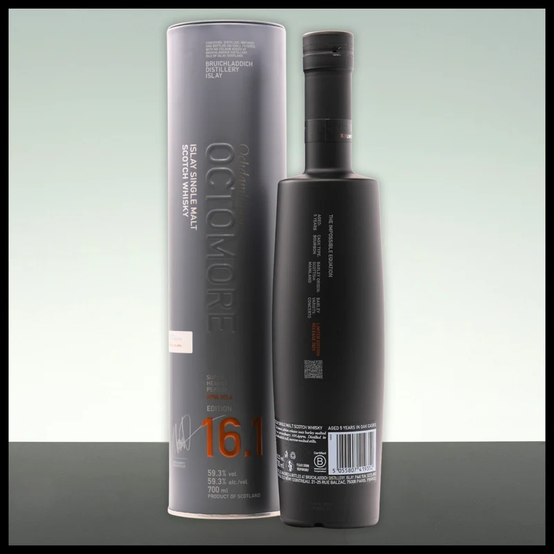 Octomore 16.1 Islay Single Malt Whisky 0,7L - 59,3% Vol.