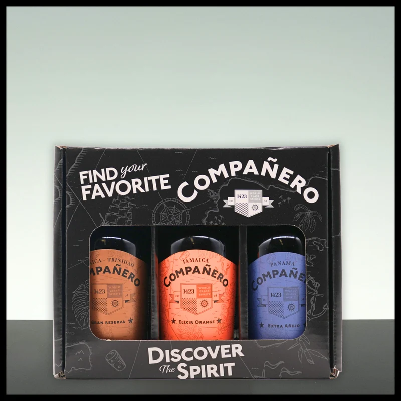Companero Mini-Set 3x 0,05L - 44,7% Vol.