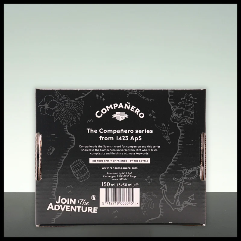 Companero Mini-Set 3x 0,05L - 44,7% Vol.