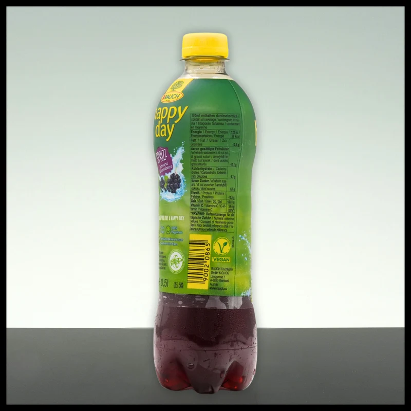 Rauch Happy Day Schwarze Johannisbeere Sprizz 0,5L