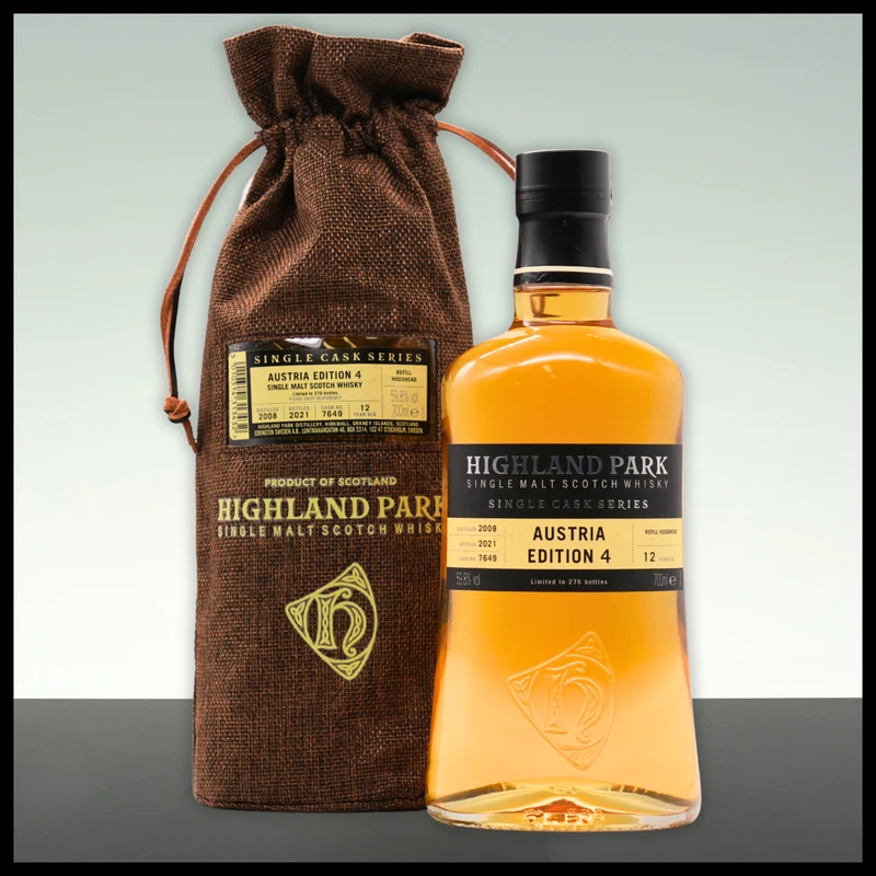 Highland Park Single Cask Whisky Austria Edition 4 0,7L - 59,8% Vol.