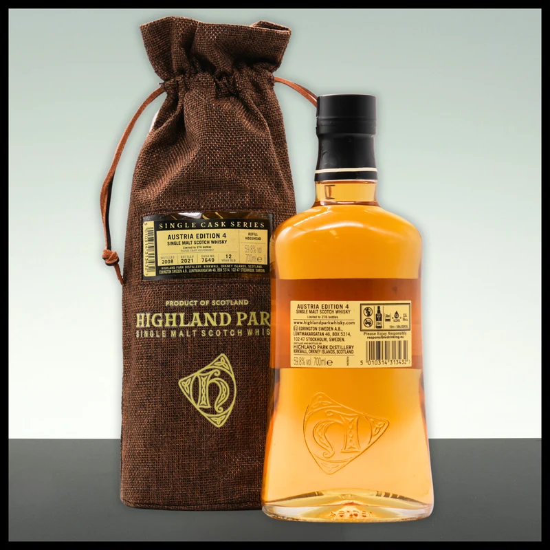 Highland Park Single Cask Whisky Austria Edition 4 0,7L - 59,8% Vol.