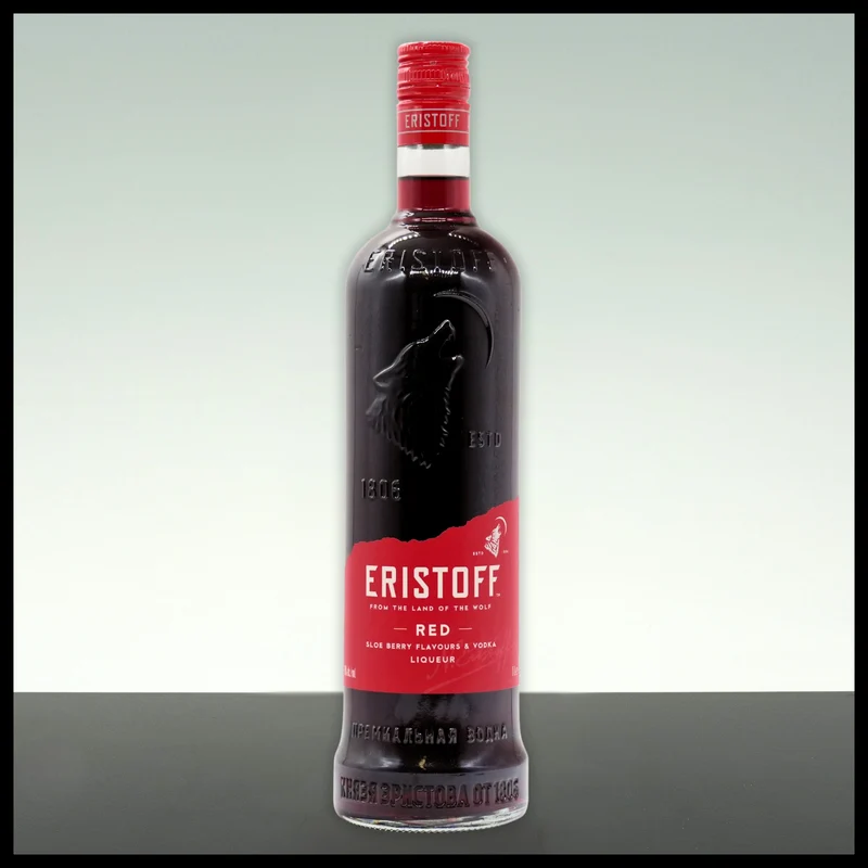 Eristoff Red Sloeberry Flavoured Vodka 1L - 18% Vol.