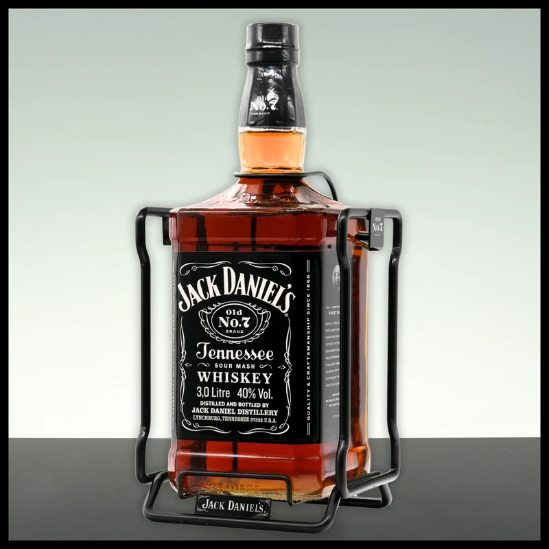 Jack Daniel's Old No. 7 Tennessee Whiskey mit Wippe 3L - 40% Vol.