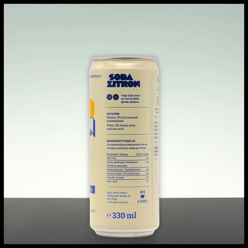 Soda Zitron Dose 0,33L