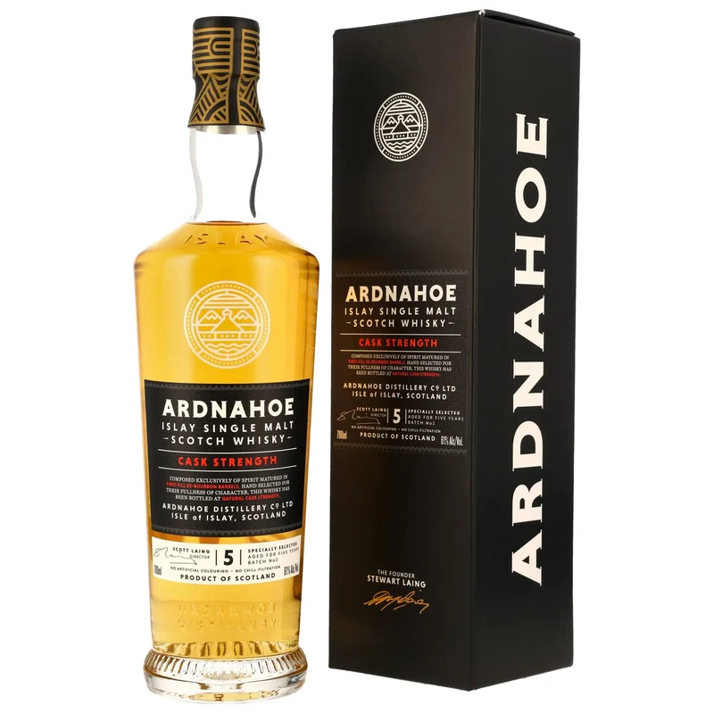 Ardnahoe Cask Strength 5 Jahre Batch 2