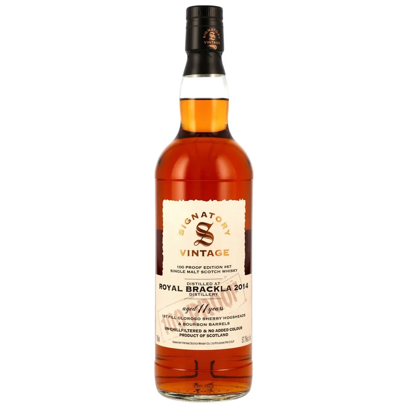 Royal Brackla 100 Proof Edition #67 11 Jahre 2014/2025