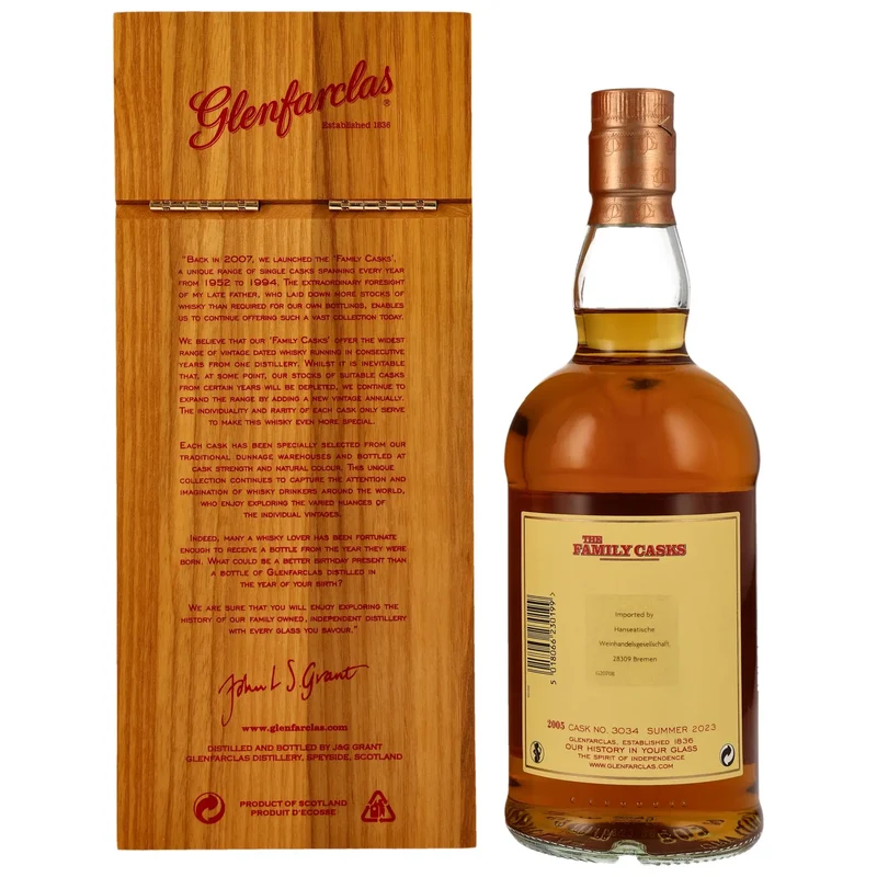 Glenfarclas Family Casks S23 2005/2023