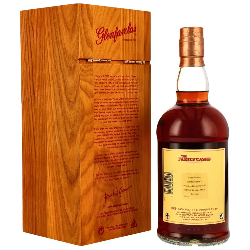 Glenfarclas Family Casks A25 2009/2025
