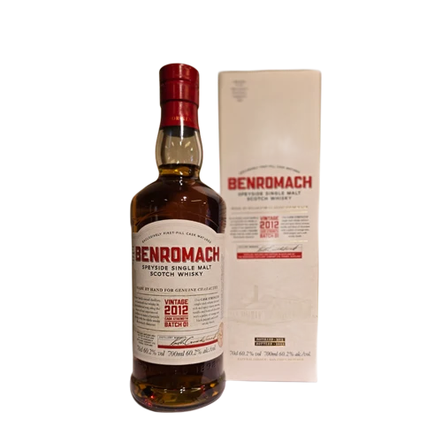 Benromach Vintage 2012 cask strength