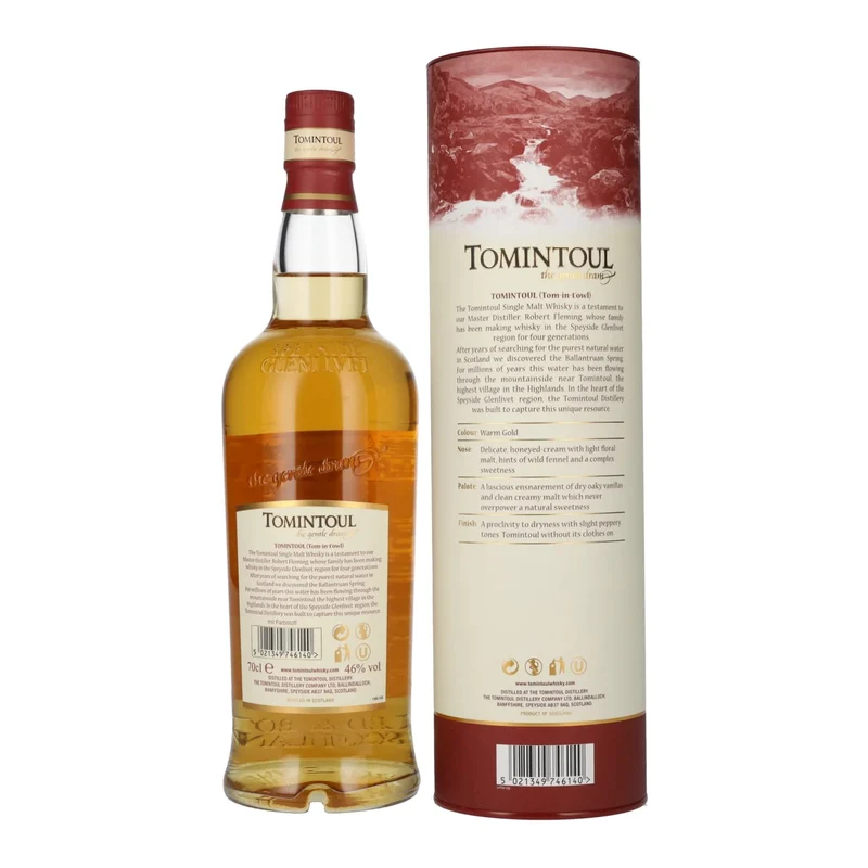Tomintoul 14 Years Old Single Malt Scotch Whisky 46% Vol. 0,7l in Geschenkbox