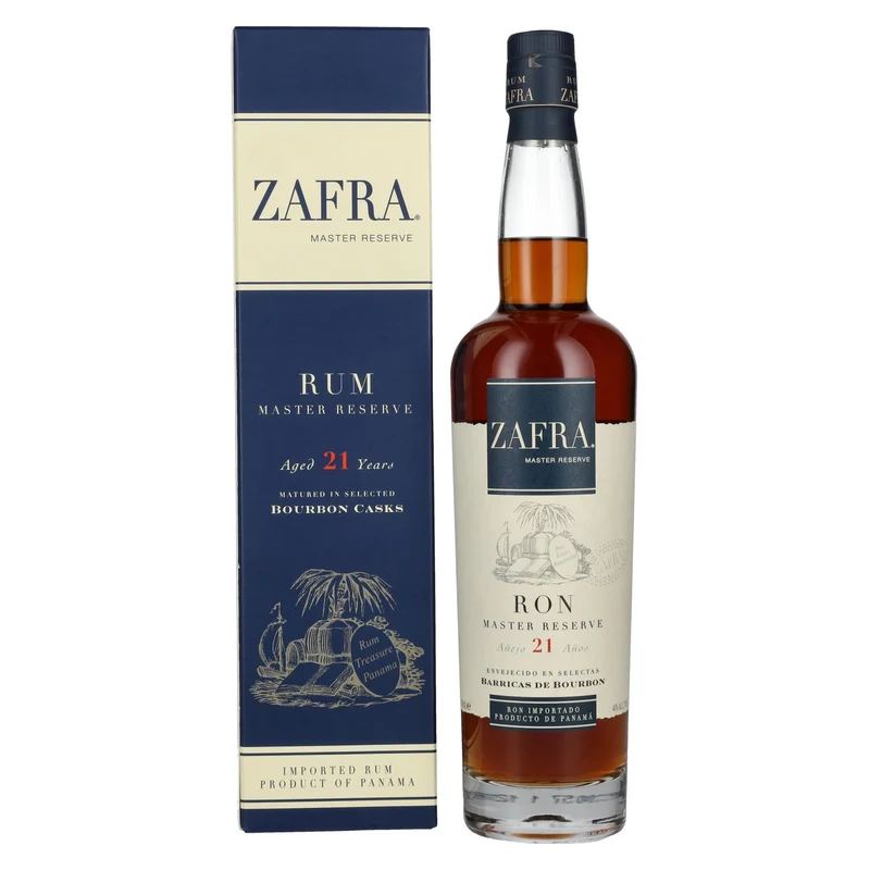 Zafra Añejo 21 Años Ron Master Reserve 40% Vol. 0,7l in Geschenkbox