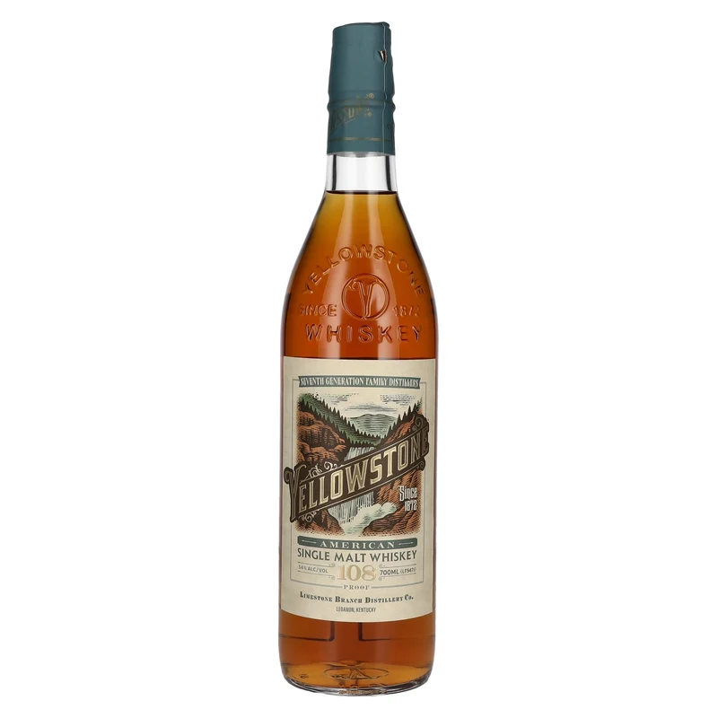 Yellowstone American Single Malt Whiskey 54% Vol. 0,7l