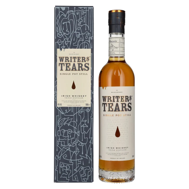 Writer's Tears Single Pot Still Irish Whiskey 46% Vol. 0,7l in Geschenkbox