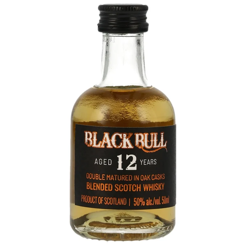 Black Bull 12 Jahre Miniatur