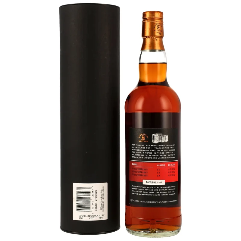 Glen Garioch Un-Chillfiltered 13 Jahre 2012/2026