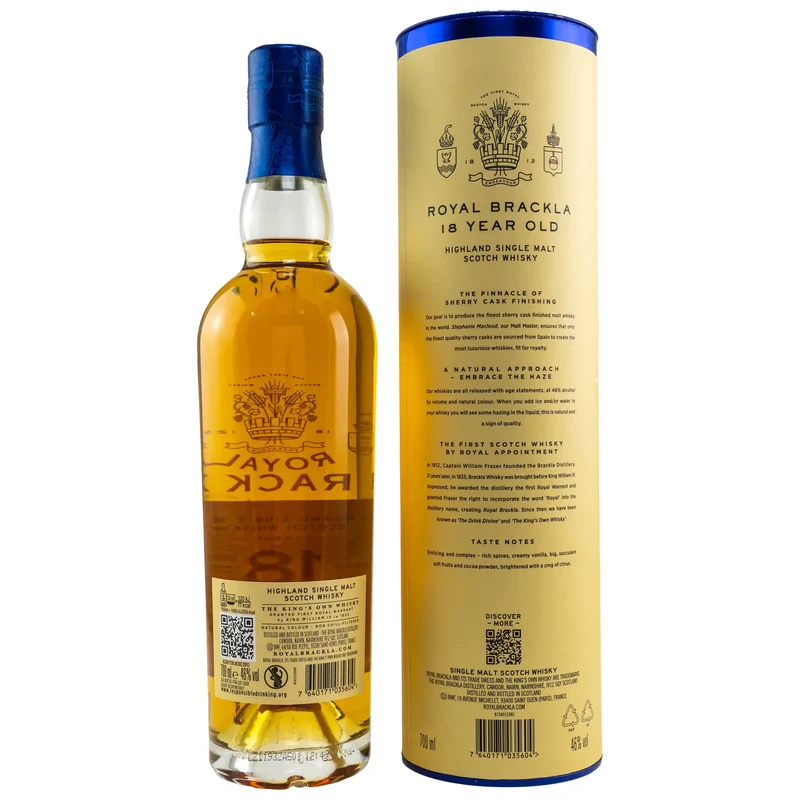 Royal Brackla 18 Jahre