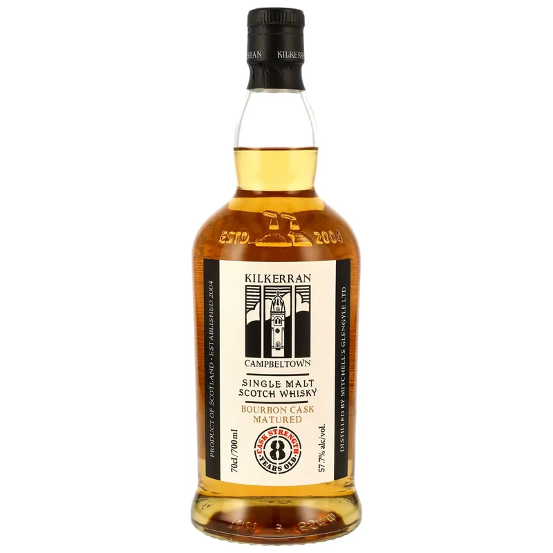 Kilkerran Cask Strength Bourbon Cask 8 Jahre 2026